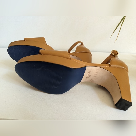 Dr Liza Camel leather pumps - Picture 4 of 7